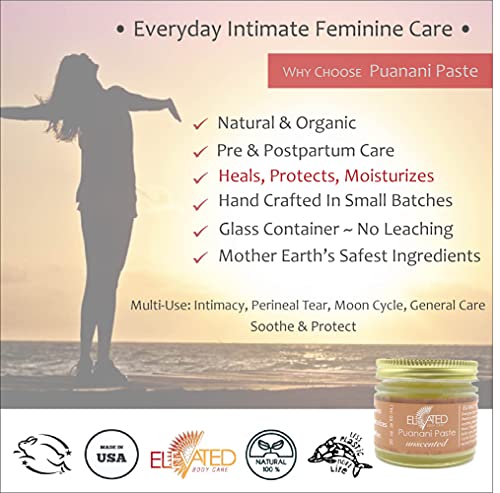 ELEVATED Puanani Paste - Vulva Balm | Postpartum - Perineal Balm | Moisturizing Vulva Cream TaylorsAu supplements