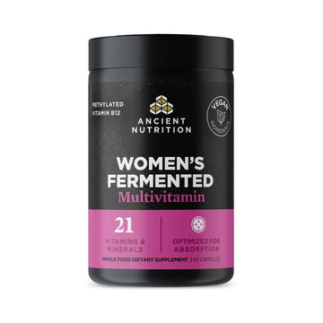 Ancient Nutrition Multivitamin for Women, Women's Fermented Multivitamin with Vitamin C, D, K, Zinc & Magnesium Ancient NutritionAu supplements