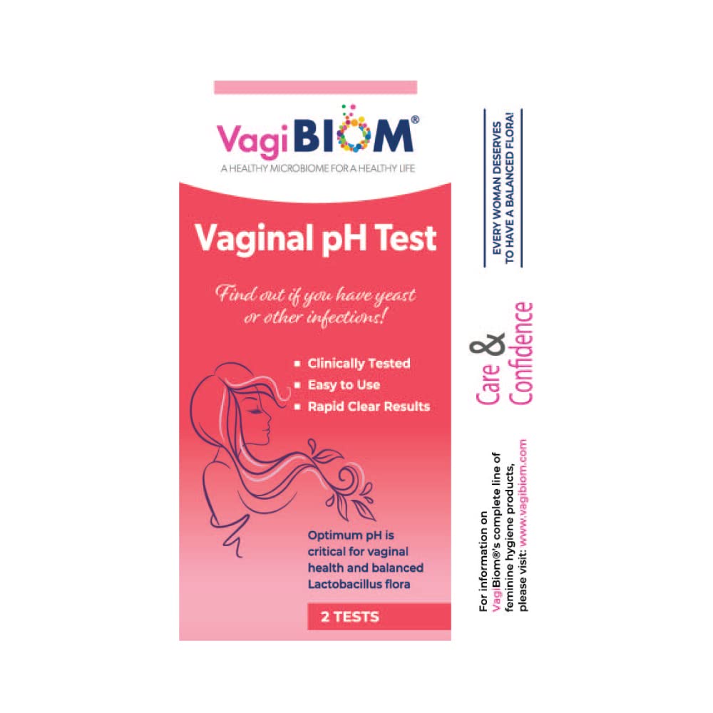 VagiBiom Vaginal pH Tester: Balanced and Healthy Vaginal microbiome ensures Optimum pH VagiBiomAu supplements