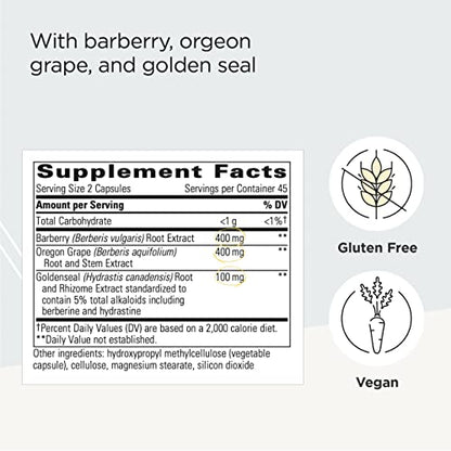 Integrative Therapeutics - Berberine Complex - Berberine Supplement with Oregon Grape Integrative TherapeuticsUS supplements
