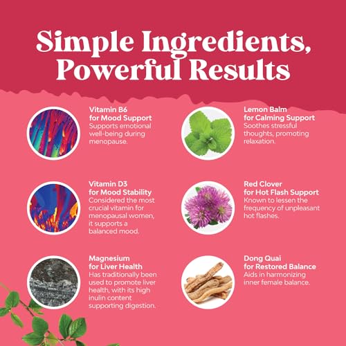 Complete Herbal Menopause Supplement for Women - Multibenefit Menopause Relief Hormone Natures CraftAu supplements