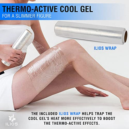 SlimSpa Cyro-Slim Cold Gel With Ilios Wrap - Skin Firming & Tightening Cryo Gel Solution ILIOSUS supplements