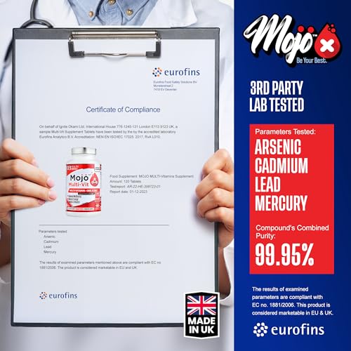 𝗠𝗢𝗝𝗢™ 𝗠𝘂𝗹𝘁𝗶-𝗩𝗜𝗧 - 𝟭𝟮𝟬𝘅 '𝗢𝗻𝗲 𝗮 𝗗𝗮𝘆' 𝗠𝘂𝗹𝘁𝗶-𝗩𝗶𝘁𝗮𝗺𝗶𝗻 & Minerals for Women Men - Enhance MojoUS supplements