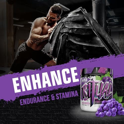 ANS Performance Ritual Pre Workout (30 Servings, 12.7 oz) - Complete Preworkout Formula ANS PerformanceUS supplements