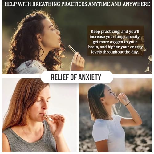 Mariscal Anxiety Breathing Necklace - Rose Gold Anti Anxiety Necklace Breathing for Women and Men Mariscal StoreAu supplements