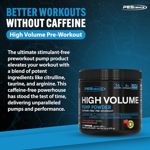 PEScience High Volume Nitric Oxide Booster Pump Pre Workout Powder, Sour Peach Candy PEScienceUS supplements