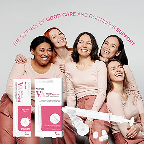 wettrust VA, Delivering Suppositories in a hygienic Way 6pcs | Relieving The discomfort wettrustAu supplements