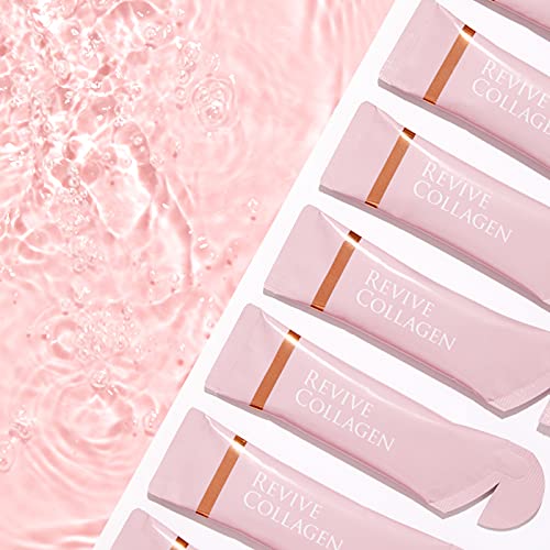 Revive Collagen Premium 8,500mg Hydrolysed Marine Collagen Drink with Added Hyaluronic Acid & Aloe Vera for Healthy Skin, Hair, Nails & Joints Revive CollagenAu supplements
