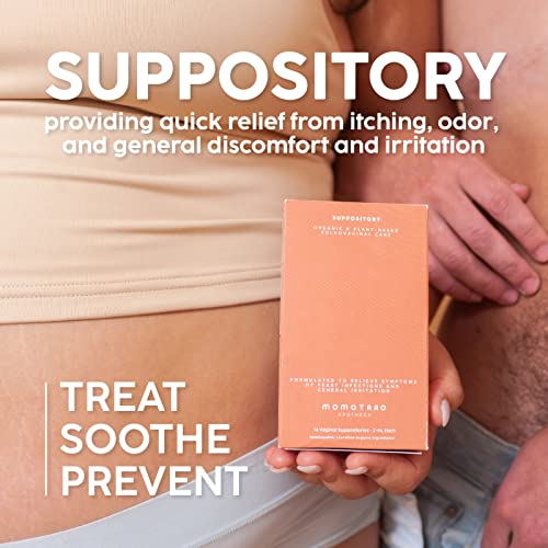 MOMOTARO APOTHECA 14 Organic Vaginal Suppositories Alternative, Fast Acting, Alleviate Dryness MOMOTARO APOTHECAAu supplements
