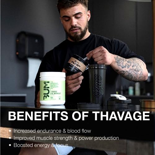 RAW Preworkout Powder, Thavage (Green Crush) - Chris Bumstead Sports Nutrition Supplement RAWAu supplements