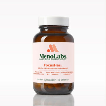 MENOLABS® FocusHer™ Mental Energy Support Supplement – Caffeine-Free Focus, Concentration & Memory – enXtra® & Lutemax 2020® – Menopause, Brain & Eye Health – 30 Capsules, 30-Day Supply MENOLABSAu supplements
