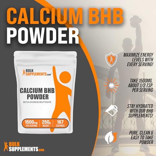 BulkSupplements.com Calcium BHB Powder - Beta-HydroxyButyrate Powder, BHB Supplement BULKSUPPLEMENTS.COMAu supplements