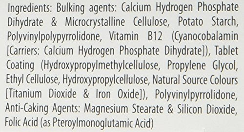 Vitabiotics Ultra Folic Acid Tablets 400 mcg Vitamin B9 with Vitamin B12-60 Tablets Vitabiotics UltraUS supplements