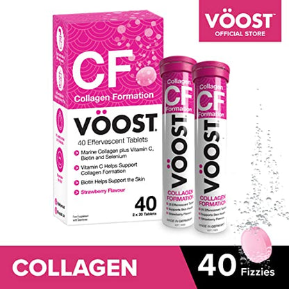 Vöost Collagen Formation Pack Of 40 Everscent Tablets VöostUS supplements