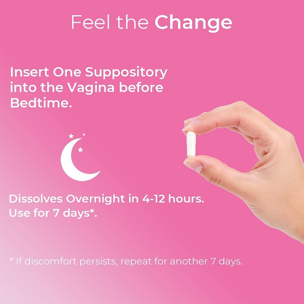 Natureland [40 Count Boric Acid Suppositories 600mg w/ [10 Pack] Vaginal Applicator - Feminine Care NaturelandAu supplements