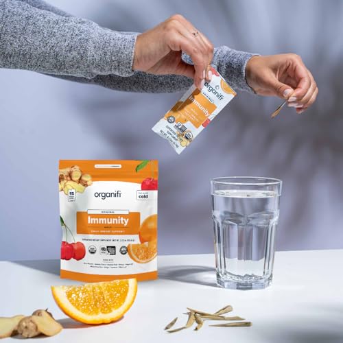Organifi Immunity - Organic Superfood Immunity Support - 15 Single Serve Packets OrganifiUS supplements