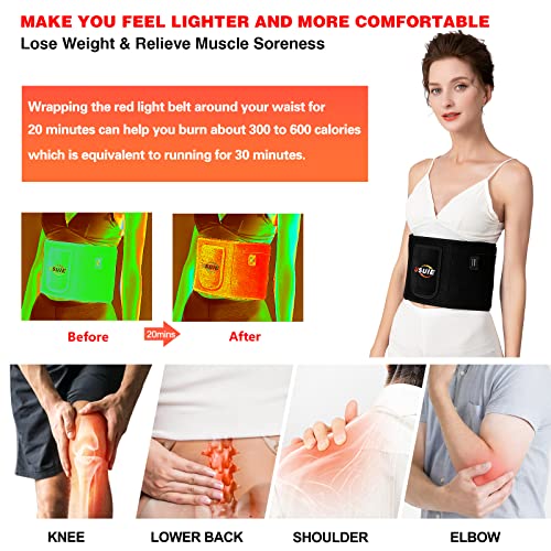 USUIE Red Light Therapy Belt, Infrared Light Therapy Wrap Red Light Therapy Device USUIEAu supplements