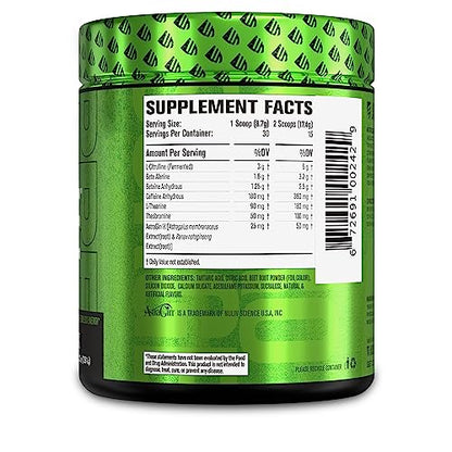 NITROSURGE Pre Workout Supplement - Endless Energy, Instant Strength Gains Jacked FactoryUS supplements