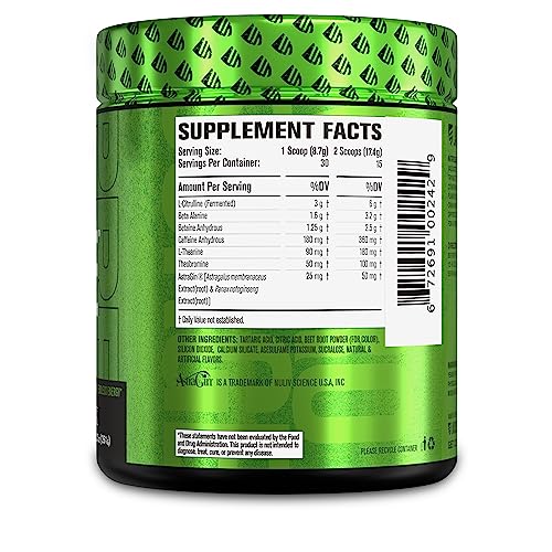 NITROSURGE Pre Workout Supplement - Endless Energy, Instant Strength Gains Jacked FactoryUS supplements