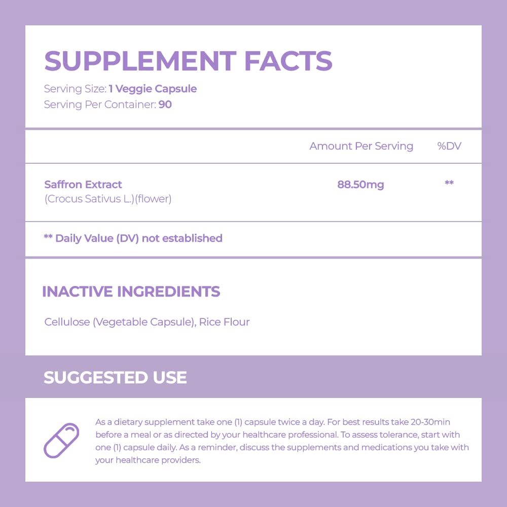 ACEWORKZ 100% Pure Saffron Extract - Appetite Suppressant for Weight Loss - Metabolis ACEWORKZUS supplements