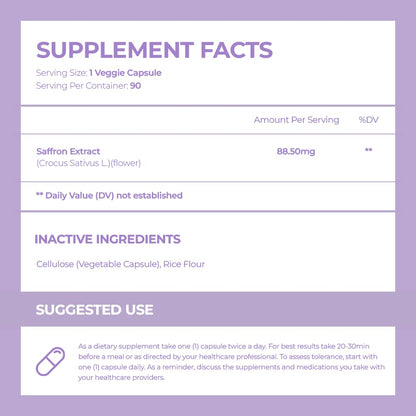 ACEWORKZ 100% Pure Saffron Extract - Appetite Suppressant for Weight Loss - Metabolis ACEWORKZUS supplements