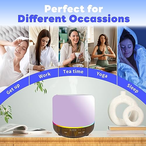 Scent Essential Oil Diffuser 2 Pack Max 200 ML Ultrasonic Cool Mist Humidifiers and Aromatherapy OtheyaAu supplements