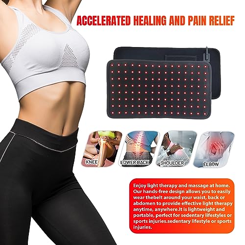 Red Light Therapy Infrared Light Therapy for Muscle Pain Relief and Inflammation Red Light Therapy Belt DYUFAu supplements
