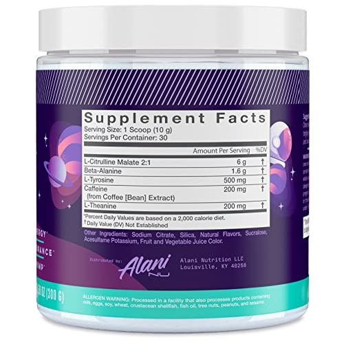 Alani Nu Pre Workout Powder | Amino Energy Boost | Endurance Supple Alani NuAu supplements