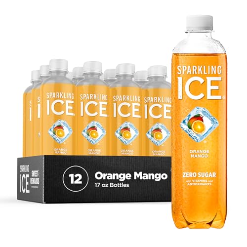 Sparkling Ice, Orange Mango Sparkling Water, Zero Sugar Flavored Water, with Vitamins Sparkling ICEUS supplements