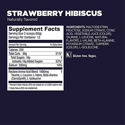 Gu Energy Roctane Ultra Endurance Energy Drink Mix, Strawberry Hibiscus GU EnergyUS supplements