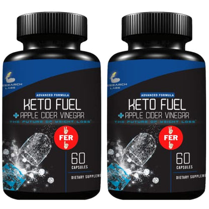 Research Labs 2 fer 1 Ad - Advanced Keto Diet Pills Supplement w/ Apple Cider Vinegar Research LabsUS supplements