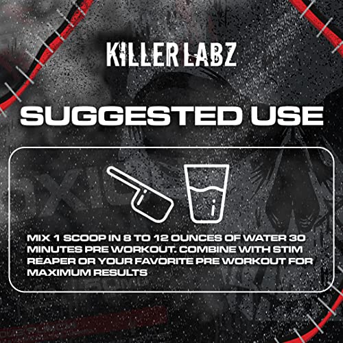 Noxious Extreme Nitric Oxide Booster Pump Pre-Workout Powder | Endurance and Muscle KILLER LABZAu supplements