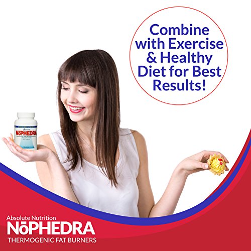 Absolute Nutrition Thermogenic Fat Burners, Nophedra Capsules, 80 Count Bottle Absolute NutritionUS supplements