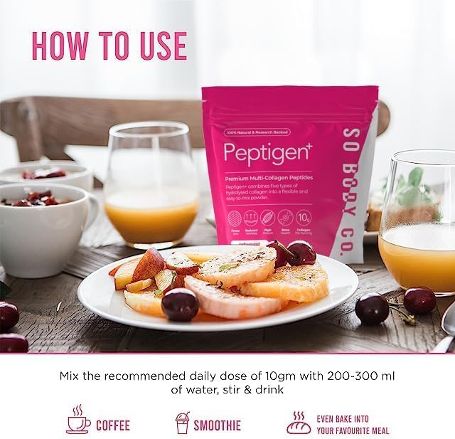 SoBodyCo Premium Collagen Supplement, Unique 5 Types of Collagen Powder, 300000mg, Collagen Peptides, Collagen So Body CoAu supplements