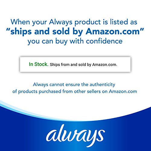 Always Infinity Feminine Pads For Women, Size 4 Overnight Absorbency, Multipack, With Flexfoam AlwaysAu supplements