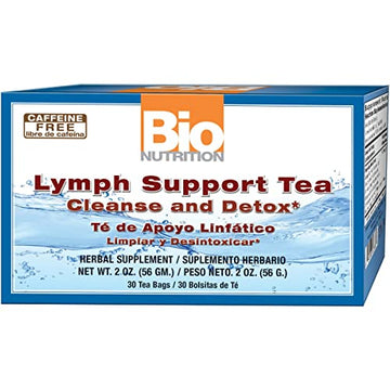 Bio Nutrition Lymph Support Tea Cleanse and Detox 30 Bag(S) Bio NutritionAu supplements