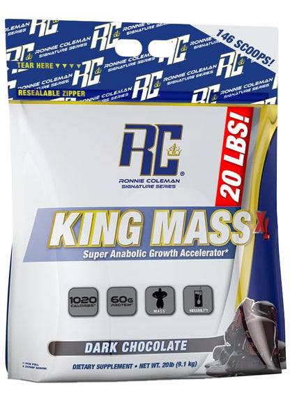 Ronnie Coleman Signature Series King Mass XL Protein Powder, Weight and Muscle Gainer Ronnie Coleman Signature SeriesUS supplements