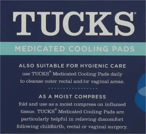 TUCKS Medicated Cooling Pads, 100 Count – Hemorrhoid Pads with Witch Hazel, Cleanses Sensitive Areas, Protects from Irritation, Hemorrhoid Treatment, Medicated Pads Used by Hospitals TUCKSAu supplements