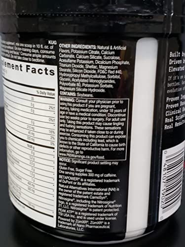 BEYOND RAW LIT AF | Advanced Formula Clinical Strength Pre-Workout Powder | Contains BEYOND RAWUS supplements
