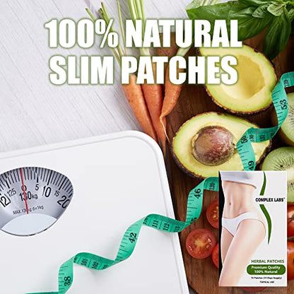 Herbal Patches - 100% Natural - Easy to Use - Wellness - for Men and Women - Super Discreet Complex LabsUS supplements