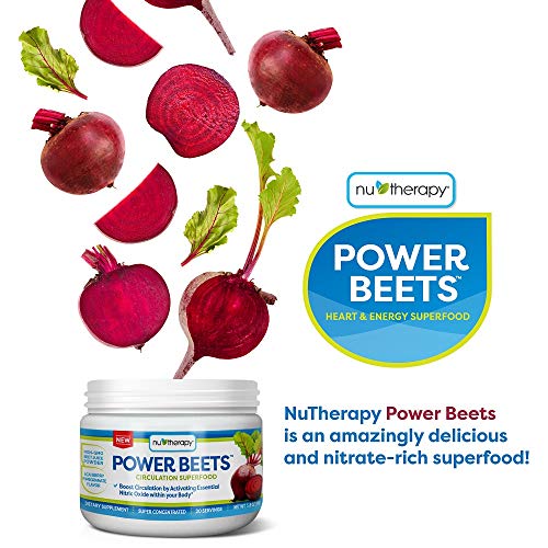 Nu-Therapy Power Beets - Super Concentrated Circulation Superfood - Dietary Supplement SlimFastAu supplements