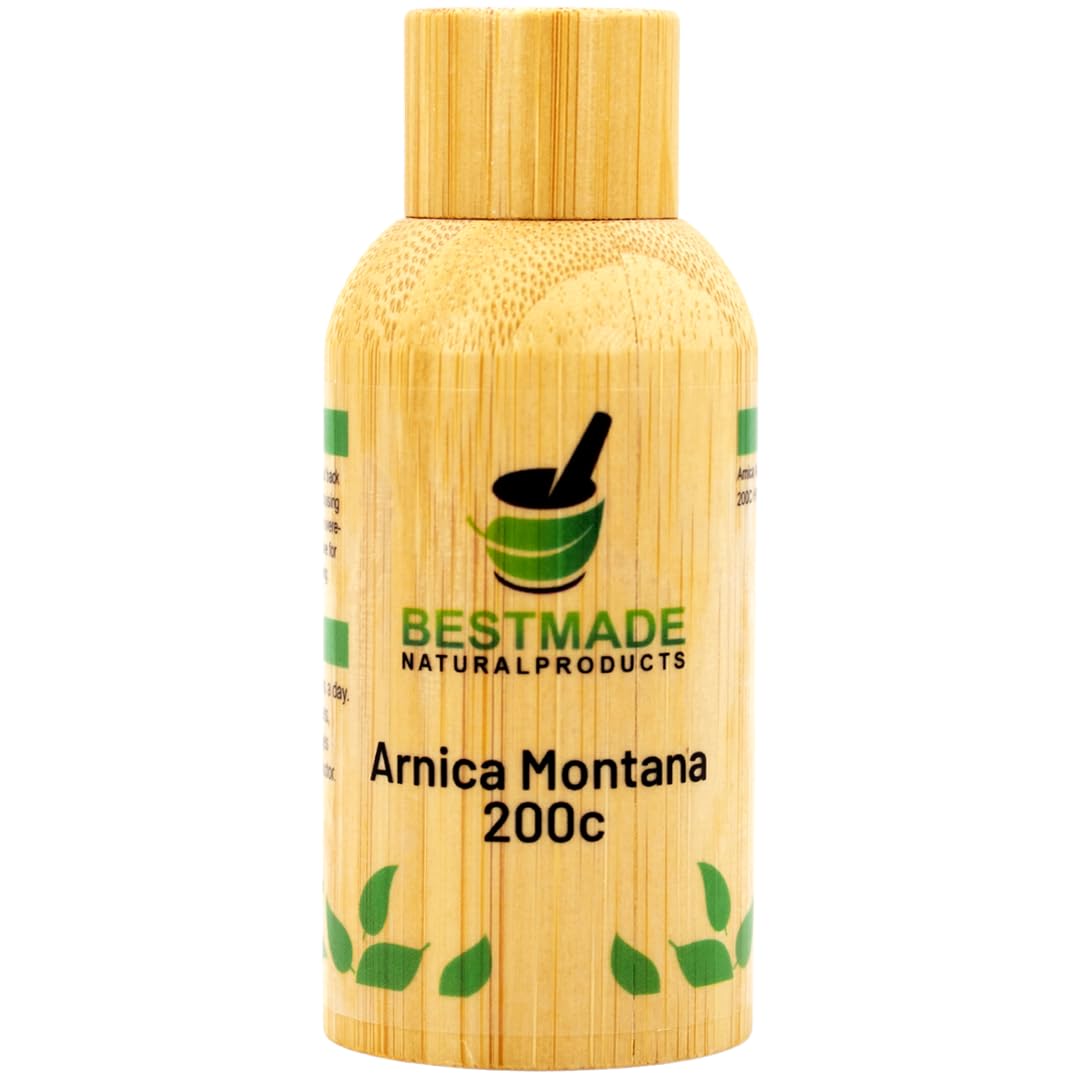 Bestmade Natural Products Turbo Arnica 200C - Comprehensive Arnica Pellets for Muscle Recovery, Soreness Relief, and Holistic Wellness Support, 350 Pellets Bestmade Naturalproducts.comAu supplements