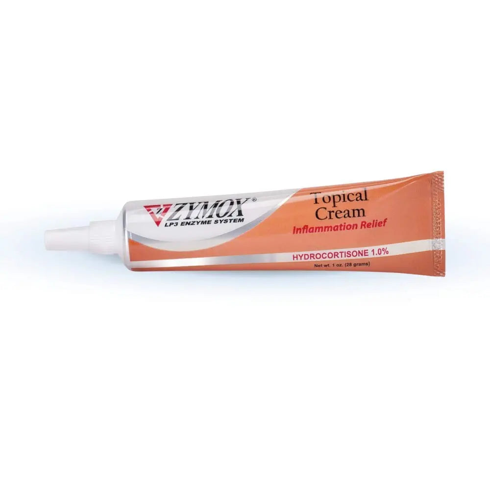 Zymox Veterinarian Strength Topical Cream with 1% Hydrocortisone for Dogs and Cats, 1oz ZymoxAu supplements