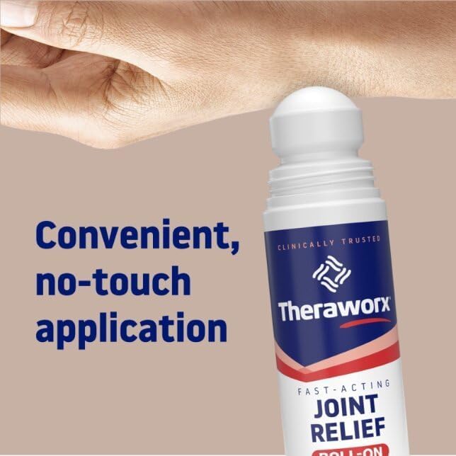 Theraworx Fast-Acting Joint Relief Roll-On Joint Discomfort & Inflammation Relief - 2.5 Oz - 2 Count TheraworxAu supplements