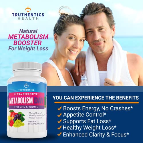 TRUTHENTICS Metabolism Booster for Women & Men - Natural Appetite Suppressant TRUTHENTICSAu supplements