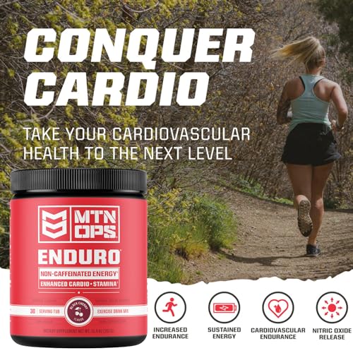 MTN OPS Enduro Trail Packs Nitric Oxide Supplement & Stim-Free Pre Workout - 20 Servings MTN OPSUS supplements