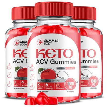 (3 Pack) Summer Body Keto, Summer Body Keto Gummies, Summer Body Keto ACV Gummies Ark LabsUS supplements