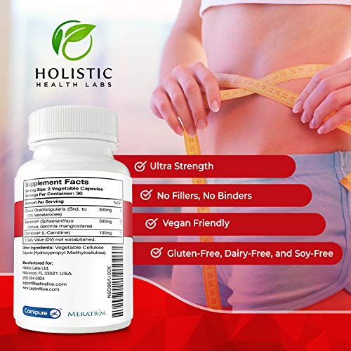 Holistic Health Labs Maximum Leptin Weight Management for Women, Extra Strength Holistic Health LabsAu supplements