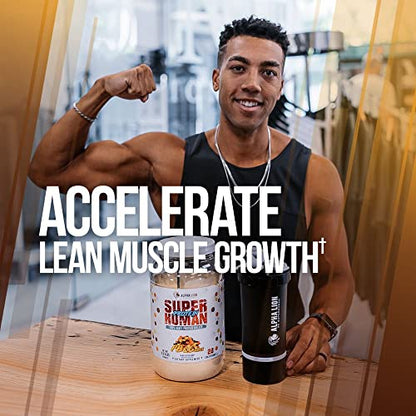 ALPHA LION Superhuman Whey Protein Powder, Great Tasting Pure Whey Protein Isolate ALPHA LIONUS supplements